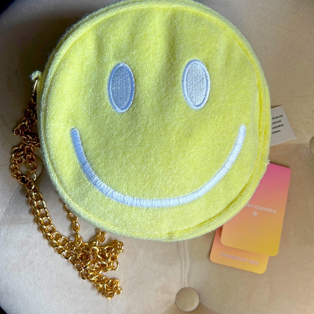 Stoney Clover Lane x Target Smiley Face Crossbody Purse NWT